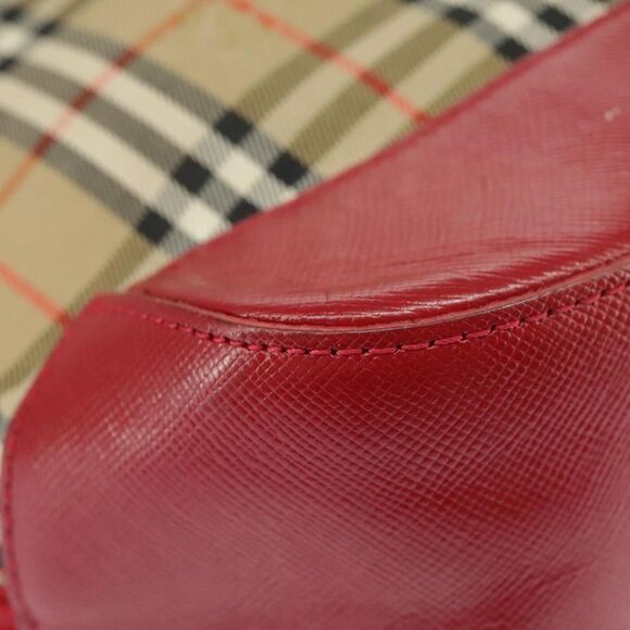 Burberry Nova Check Beige Canvas Backpack Bag (Pre-Owned) - Picture 7 of 16